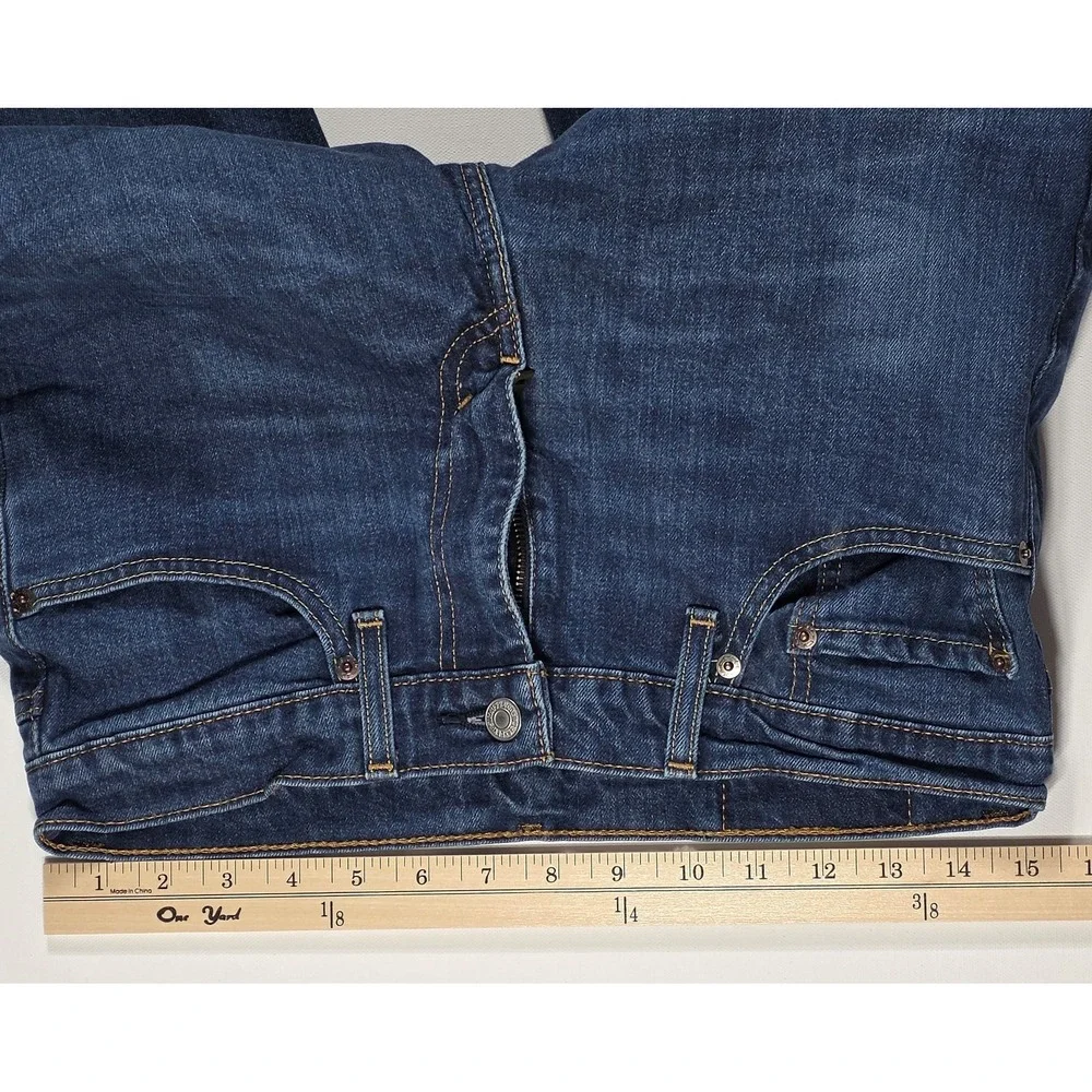 Levis 511 Slim Fit Jeans Men's 31x32 Dark Wash‎ Blue Denim Pants